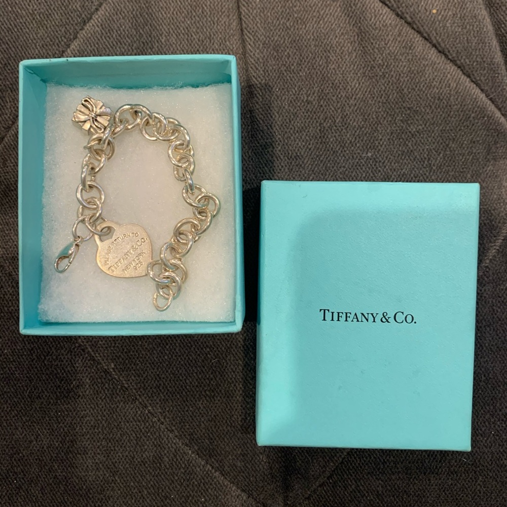Tiffany & Co. Tag charm bracelet